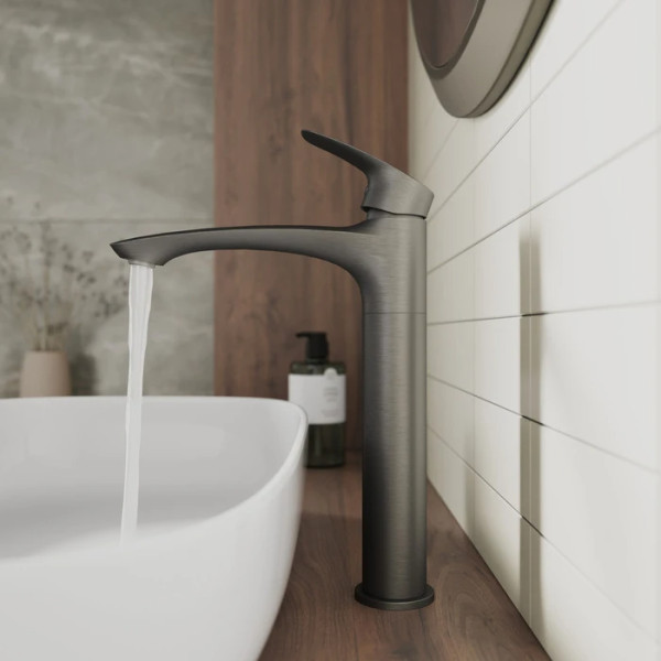 Смеситель для раковины Milardo Rora графит (RORGM01M01)