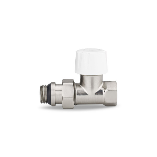 Клапан термостатический прямой 1/2" Varmega VMDV06 (матовый никель) (VMDV06-510404)