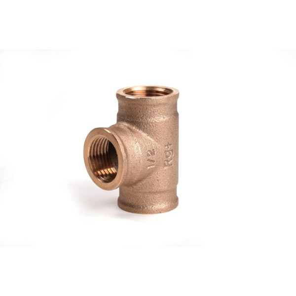 Тройник 1/2" Rehau Aurline RX+ (бронза) 18771041001