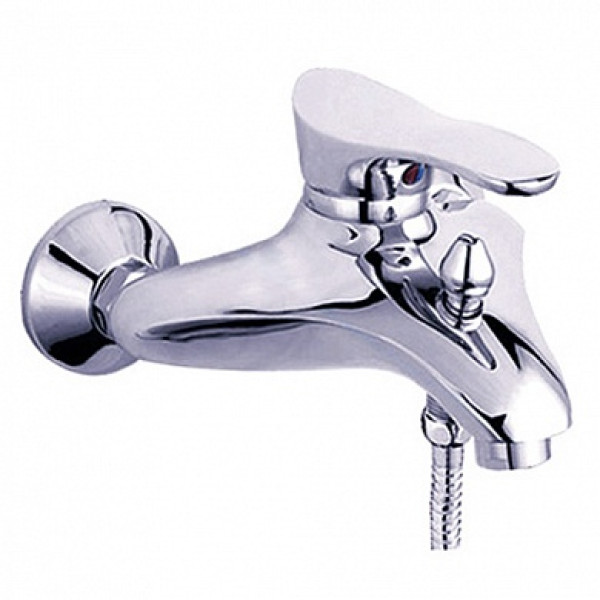 Смеситель для ванны и душа L3001 хром, короткий излив Ligeya (L3001 Ligeya)