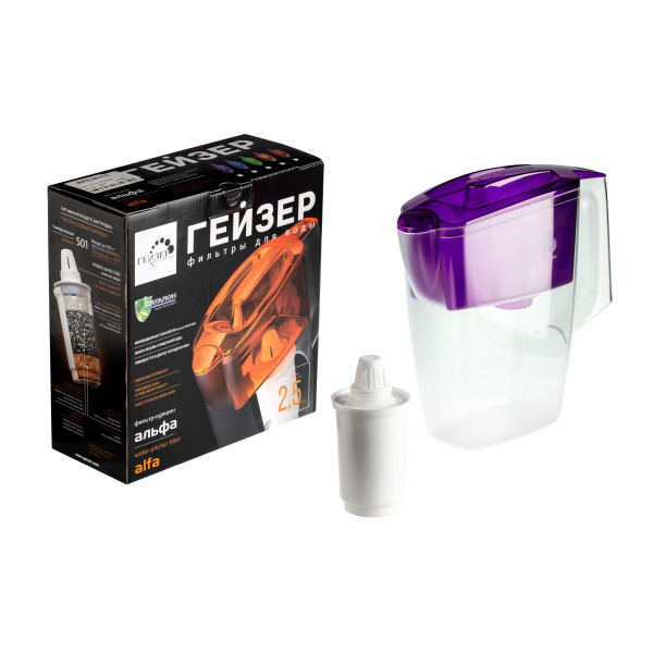 Фильтр-кувшин Гейзер Альфа (62047) Фильтр-кувшин Гейзер Альфа (62047)