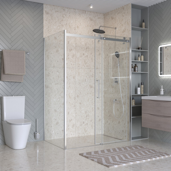 Душевой уголок BelBagno Marino 150x80x195 стекло прозрачное, профиль хром глянцевый (MARINO-2-AH-1-150/80-C-Cr) Душевой уголок BelBagno Marino 150x80x195 стекло прозрачное, профиль хром глянцевый (MARINO-2-AH-1-150/80-C-Cr)