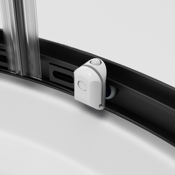 Душевой уголок AM.PM X-Joy 90x90x195 стекло прозрачное, профиль черный (W88E-205-090BT64)