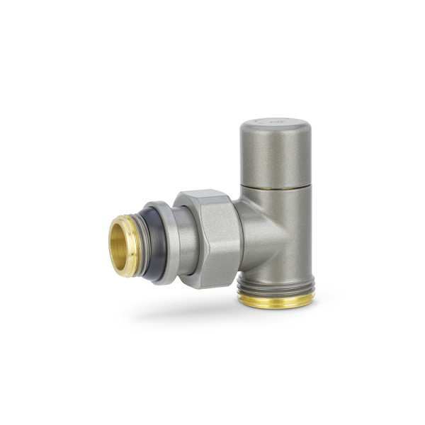 Клапан регулировочный угловой 1/2"х3/4"(18)ЕК Varmega VMDV01 (серый) (VMDV01-310415)