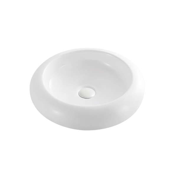 Раковина накладная Azario Lille 46x10x46 белая (AZ-3062)