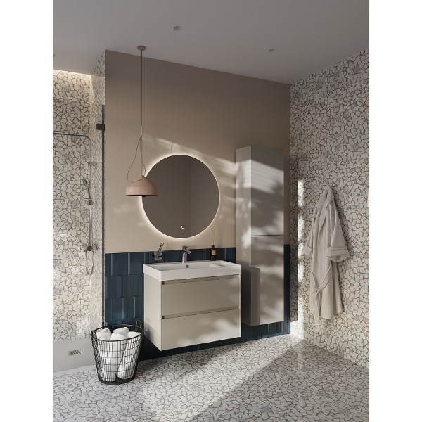 Пенал подвесной Roca Ona 40x30x175 бежево-серый матовый (857635510)