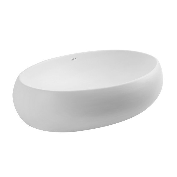 Раковина накладная Bequem (белый матовый)