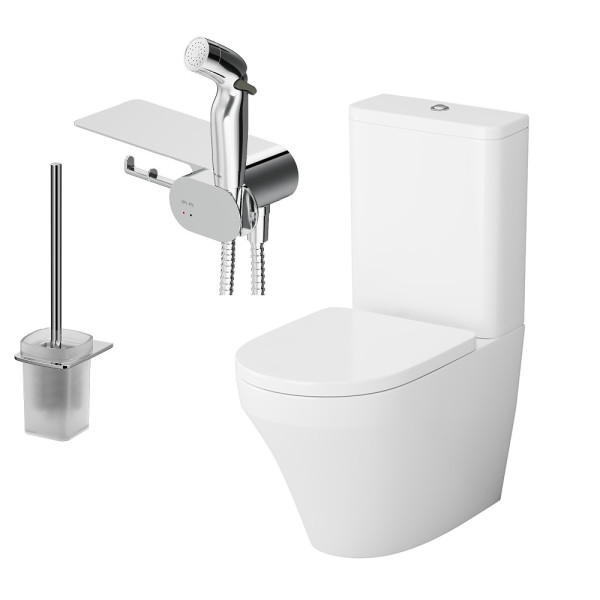 Унитаз-компакт AM.PM Inspire V2.0 с гигиеническим душем (CK50C1704W)