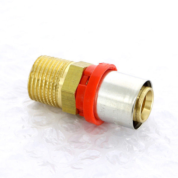 Соединение прямое Tiemme 40х1 1/4"Н латунь (пресс) (1650065 / 1650G004007CZ) Соединение прямое Tiemme 40х1 1/4"Н латунь (пресс) (1650065 / 1650G004007CZ)