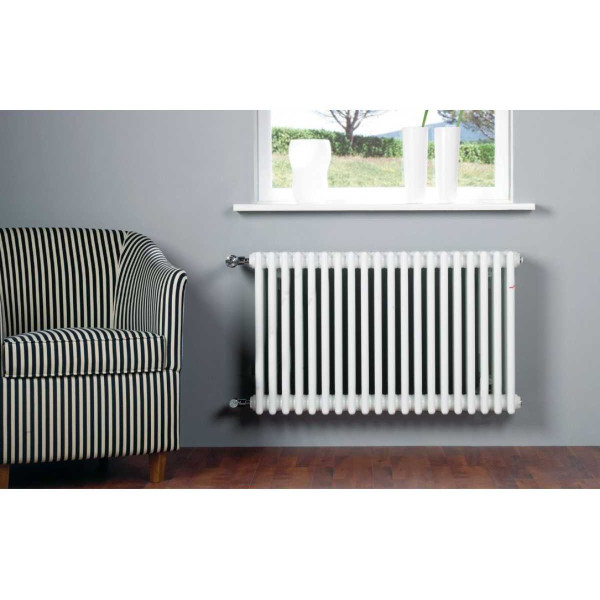 Радиатор стальной Zehnder 3057/30 №1270 30 секций 1/2" RAL 9016 подключение боковое, левое