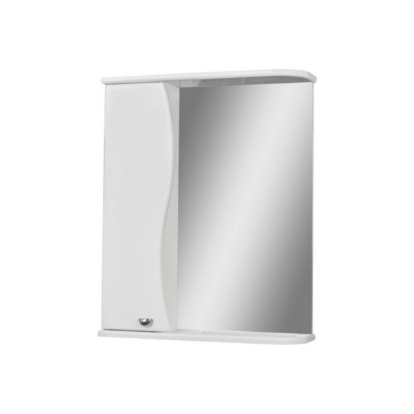 Шкаф зеркальный Домино Айсберг Волна 50 левый (DA1042HZ) Шкаф зеркальный Домино Айсберг Волна 50 левый (DA1042HZ)