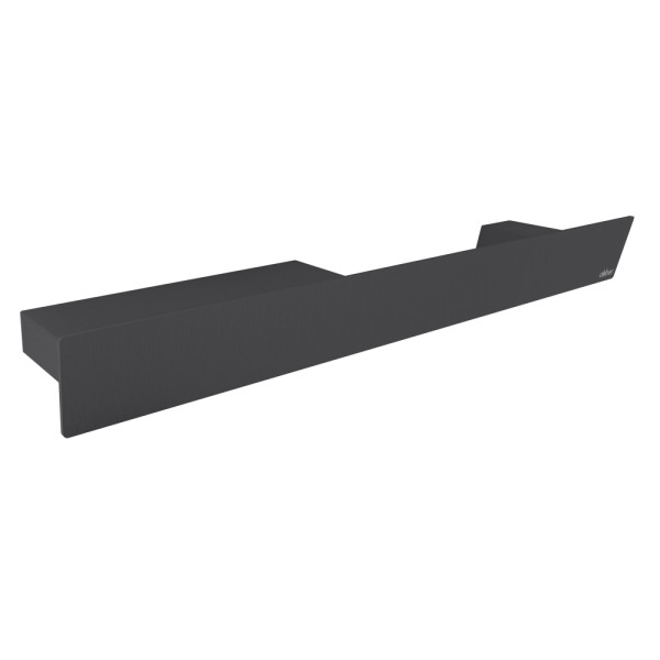 Полка с полотенцедержателем Abber Nischen 60x10,3x6 никель (AN3011NG)