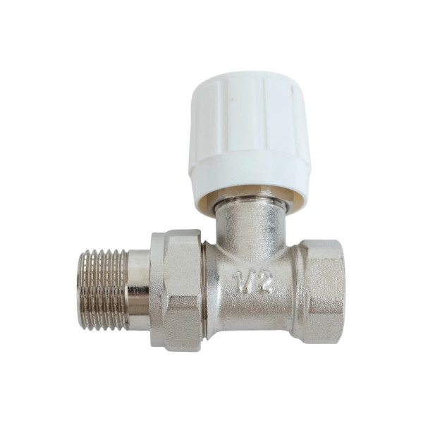 Клапан регулировочный прямой 1/2" Kromwell (EU.ST6123030 12_k) Клапан регулировочный прямой 1/2" Kromwell (EU.ST6123030 12_k)