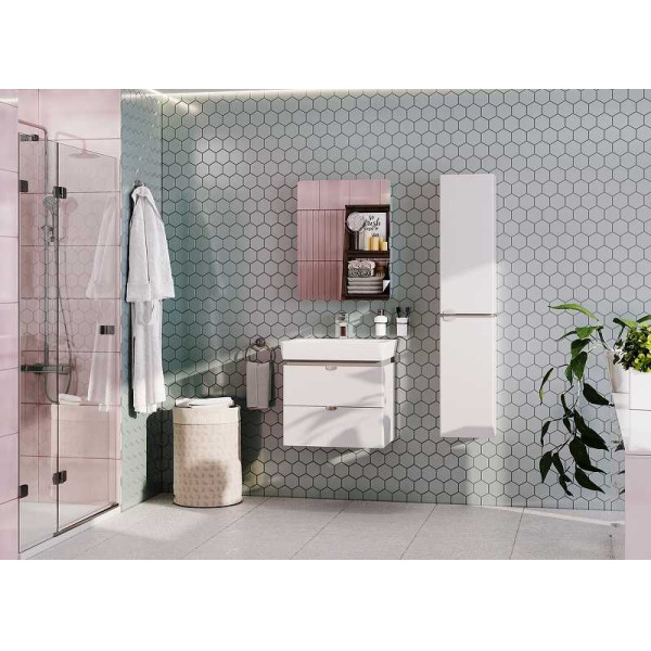 Тумба подвесная Aquaton Скай 50 белая (1A238001SY010)