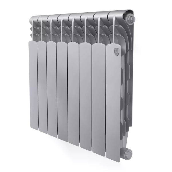 Радиатор биметаллический Royal Thermo Revolution B 500 Серебристый (8 секций) (RTRBS3050008) Радиатор биметаллический Royal Thermo Revolution B 500 Серебристый (8 секций) (RTRBS3050008)