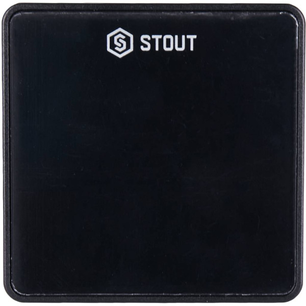 Датчик беспроводной комнатный Stout C-8r, черный (STE-0101-008011) Датчик беспроводной комнатный Stout C-8r, черный (STE-0101-008011)