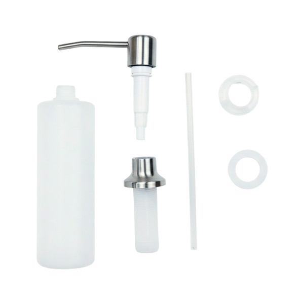 Мойка для кухни Azario Nicole 500х500х220 в комплекте сифон диспенсер коландер серая соты (AZG5050H)