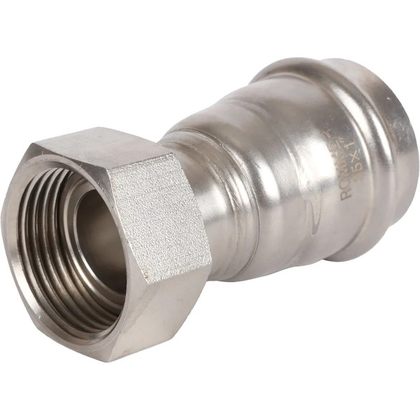 Переход 35х1"B с накидной гайкой Rommer из нержавеющей стали (пресс) (RSS-0026-000351) Переход 35х1"B с накидной гайкой Rommer из нержавеющей стали (пресс) (RSS-0026-000351)