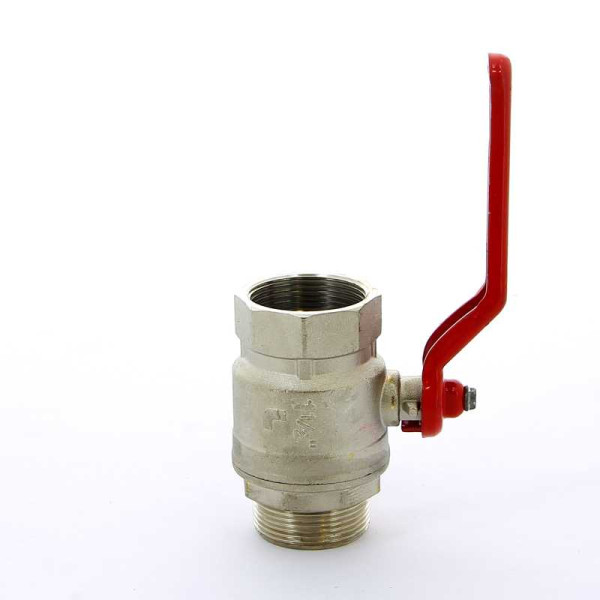 Кран Itap 1 1/2" ВН шаровый Vienna (красная ручка) (1170112)