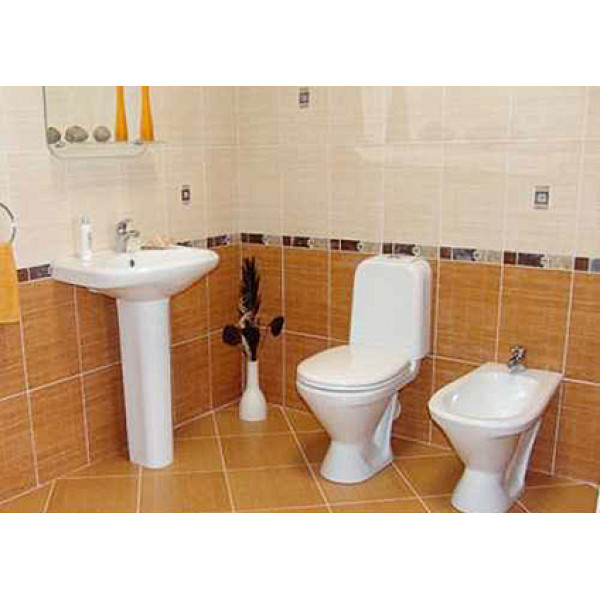 Унитаз-компакт Sanita Самарский комфорт 640х350х805 с сиденьем с микролифтом, косой выпуск Унитаз-компакт Sanita Самарский комфорт 640х350х805 с сиденьем с микролифтом, косой выпуск