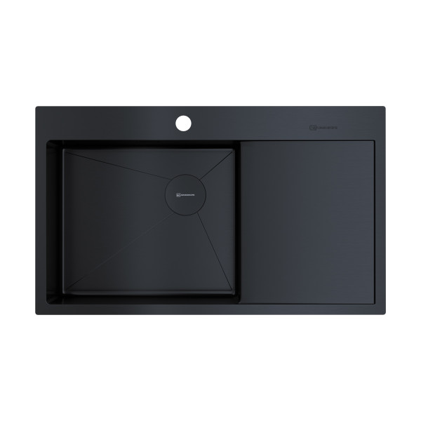 Мойка для кухни врезная Omoikiri Akisame 86-L Side-GB нерж. сталь/графит (4997043) Мойка для кухни врезная Omoikiri Akisame 86-L Side-GB нерж. сталь/графит (4997043)