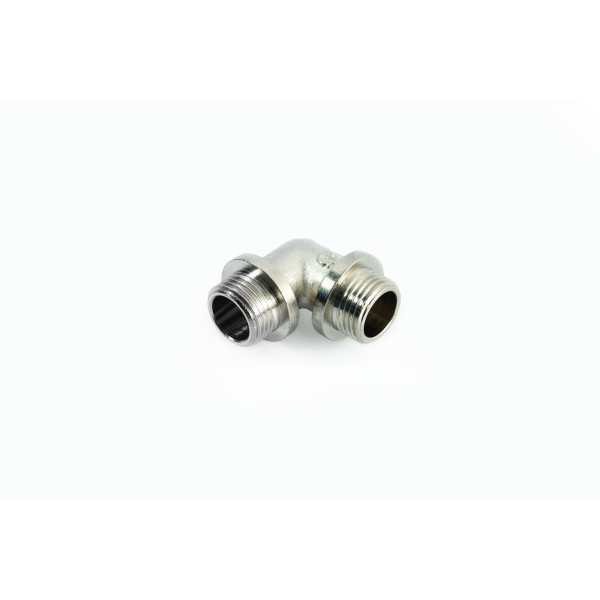 Угольник 1/2" НН с упором General Fittings (никель) 2700F9N040400A Угольник 1/2" НН с упором General Fittings (никель) 2700F9N040400A