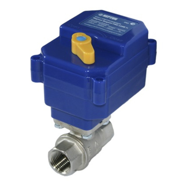 Кран шаровый с электроприводом Neptun Bugatti Pro 220В 1/2" Кран шаровый с электроприводом Neptun Bugatti Pro 220В 1/2"