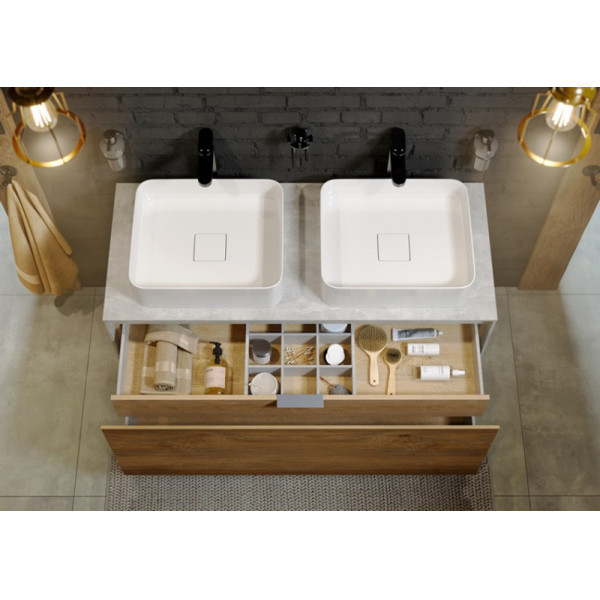 Тумба подвесная Aqwella Mobi 1200x500x510 дуб балтийский (MOB0112DB)