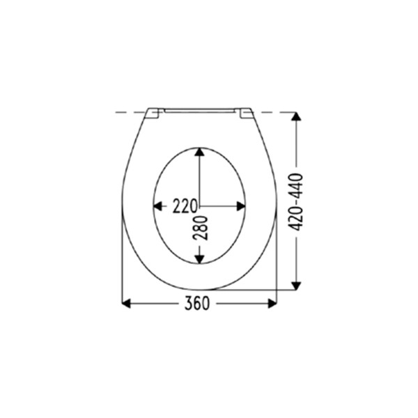 Сиденье для унитаза Haro Tablas Praemium с микролифтом белое (540785)