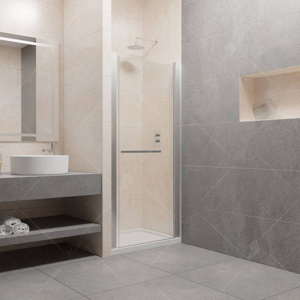 Душевая дверь RGW Passage 80x185 стекло прозрачное, профиль хром (41080308-11)