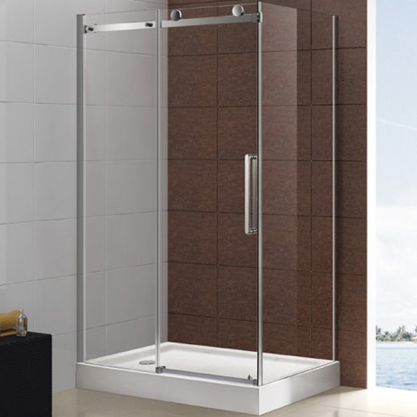 Душевой уголок Cezares Stylus-m 120x80x195 стекло прозрачное, профиль хром (STYLUS-O-M-AH-1-120/80-C-Cr)