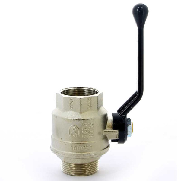 Кран Bugatti 1 1/2" ВН шаровый Oregon 305 (черная ручка) (03050086) Кран Bugatti 1 1/2" ВН шаровый Oregon 305 (черная ручка) (03050086)