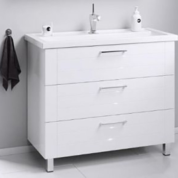 Тумба напольная Aqwella Manchester 966x450x828 белый (MAN01103)