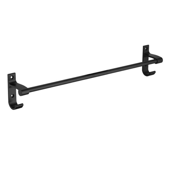 Полотенцержатель Fashun с крючками черный (A71501-7)