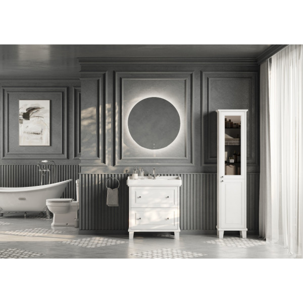 Пенал напольный Roca Carmen 445x367x1900 белый (Z.RU93.0.784.6)