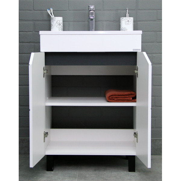 Тумба напольная Absolute 60 Vector без ящика Домино (DV6603T)