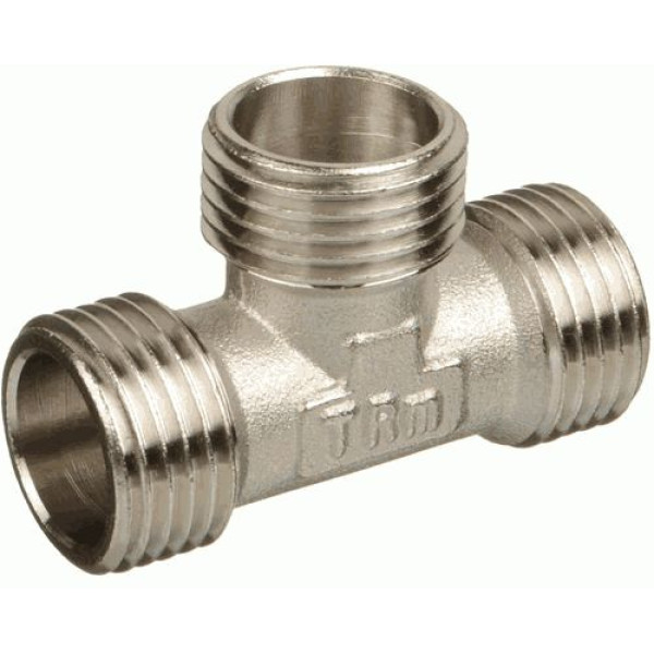 Тройник 1/2" ННН TeRma Lite (никель) (06103L)