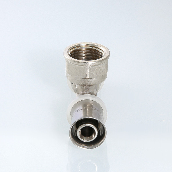 Тройник 26*1/2"В*26 Valtec (пресс, никель) (VTm.232.N.260426) Тройник 26*1/2"В*26 Valtec (пресс, никель) (VTm.232.N.260426)