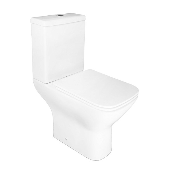 Унитаз напольный Iris безободковый сиденьем микролифт 600x380x 775 (AZ-8353)