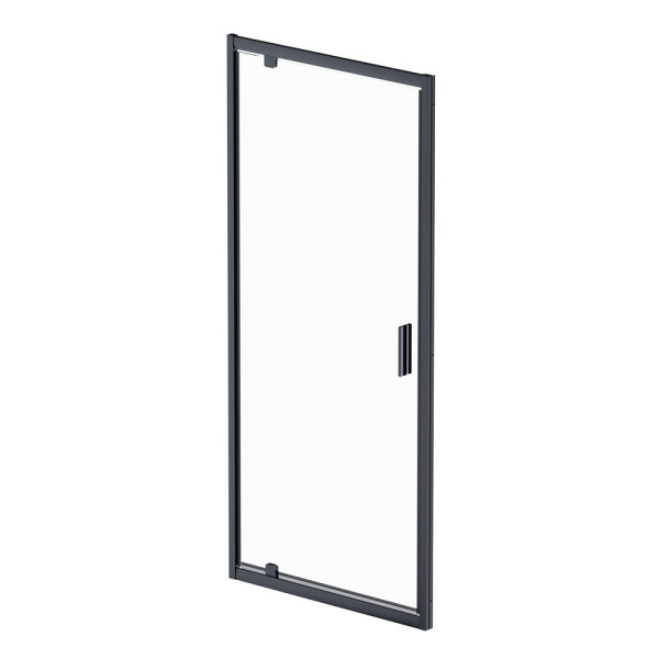 Душевая дверь AM.PM Gem 90x195 стекло прозрачное, профиль черный матовый (W90G-90-1P-BT)