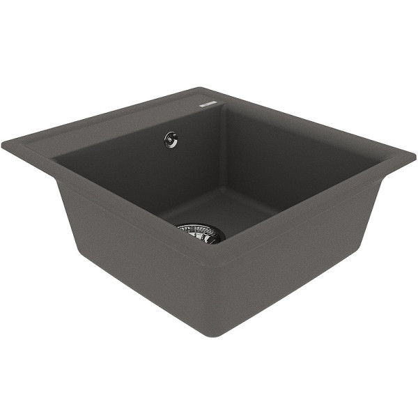 Мойка для кухни врезная Lemark Hanka 450 450x500 серый шелк (9910011) Мойка для кухни врезная Lemark Hanka 450 450x500 серый шелк (9910011)