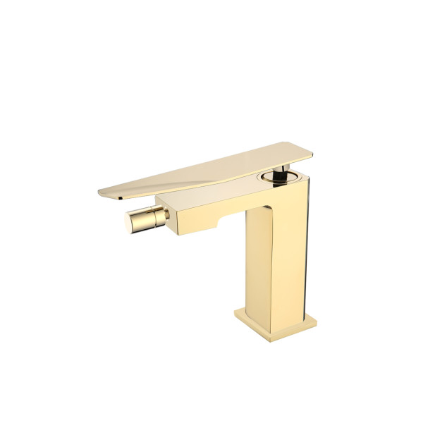 Смеситель для биде Boheme Q золотой (146-GG.2) Смеситель для биде Boheme Q золотой (146-GG.2)