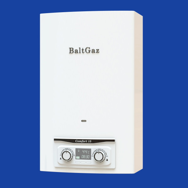 Колонка газовая BaltGaz Comfort 15 (30 кВт/15 л.) Колонка газовая BaltGaz Comfort 15 (30 кВт/15 л.)