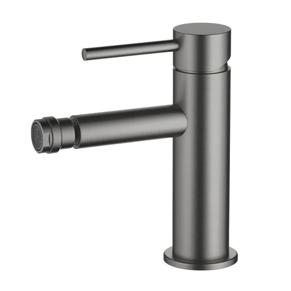 Смеситель для биде Aquatek Европа шлифованный черный хром (AQ1318BGM)