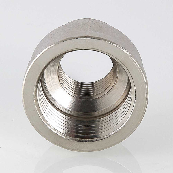 Муфта переходная 3/4"х1" ВВ Valtec (никель) (VTr.240.N.0605)