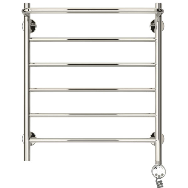 Полотенцесушитель электрический Стилье Формат 20 ТП 600x500 (Полка + 5) П16, хром (00520-6050) Полотенцесушитель электрический Стилье Формат 20 ТП 600x500 (Полка + 5) П16, хром (00520-6050)