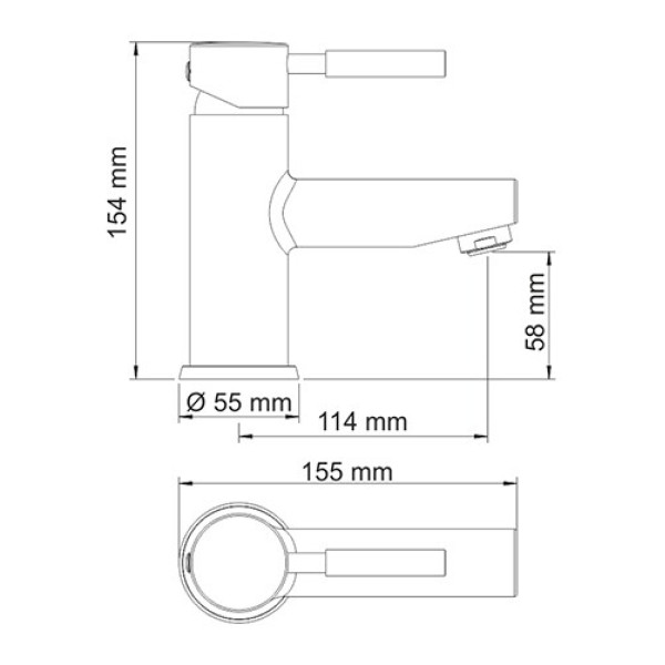 Смеситель для раковины WasserKRAFT Main (4103)