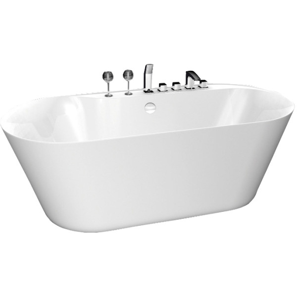 Ванна акриловая отдельно стоящая BelBagno 178x84 (BB14)