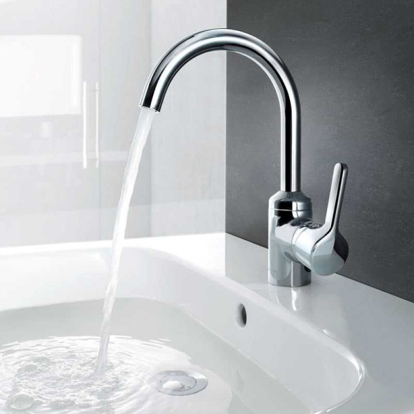 Смеситель для раковины Kludi Bingo Star хром, донный клапан (420230578)