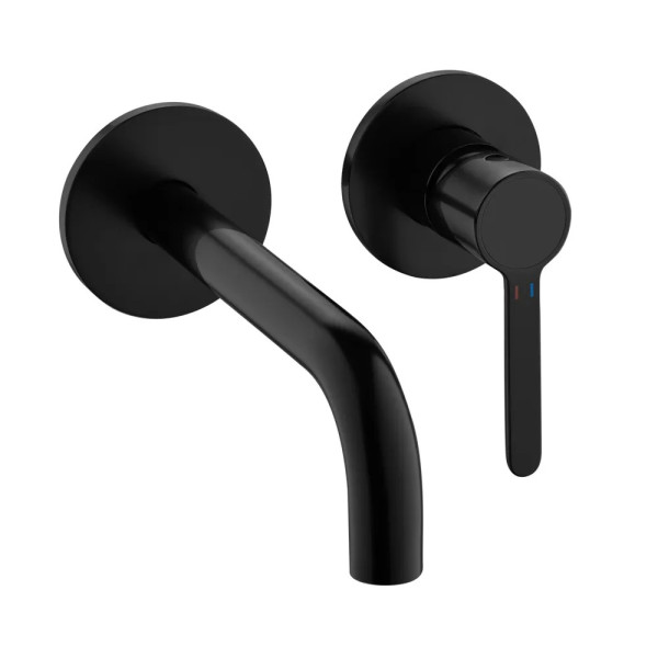 Смеситель для раковины встраиваемый Cezares Eco черный матовый (ECO-DI-NOP) Смеситель для раковины встраиваемый Cezares Eco черный матовый (ECO-DI-NOP)